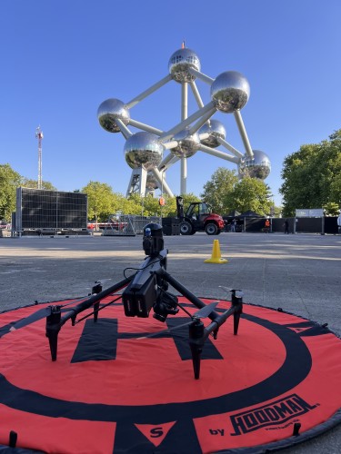 Anyma aan het Atomium (Brussels)