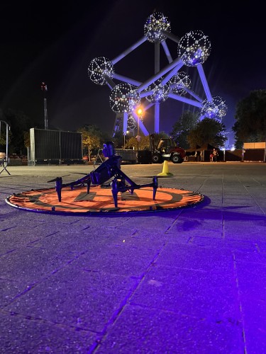 Anyma aan het Atomium (Brussels)